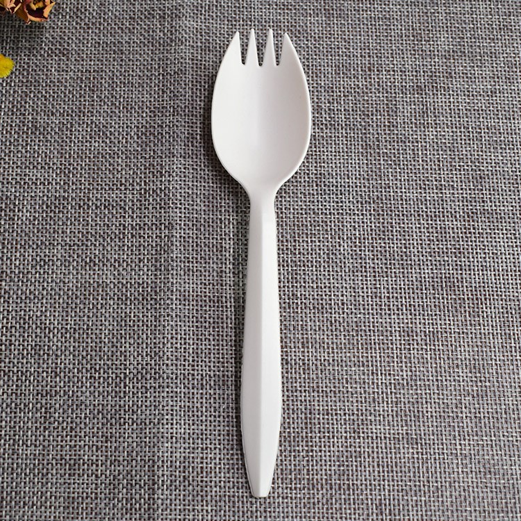 Disposable Biodegradable PLA Knife Fork Spoon Compostable starch Cutlery 