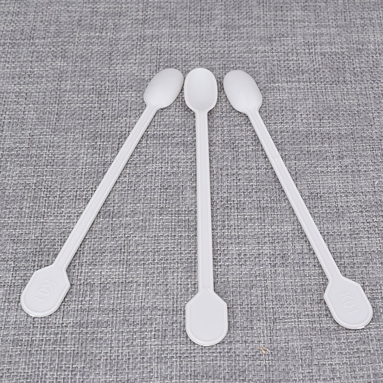 Disposable Biodegradable PLA Knife Fork Spoon Compostable starch Cutlery 