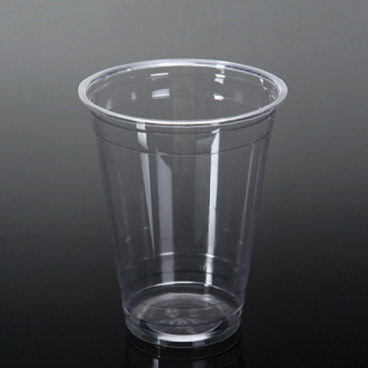 Cold drink PLA Clear biodegradable Cup with Lid 