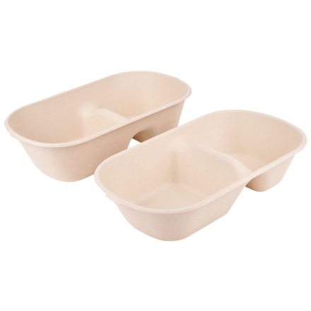 Pulp Tek Square Clear Plastic Dome Lid - Fits 3 Compartment Bagasse Salad  Plate - 100 count box