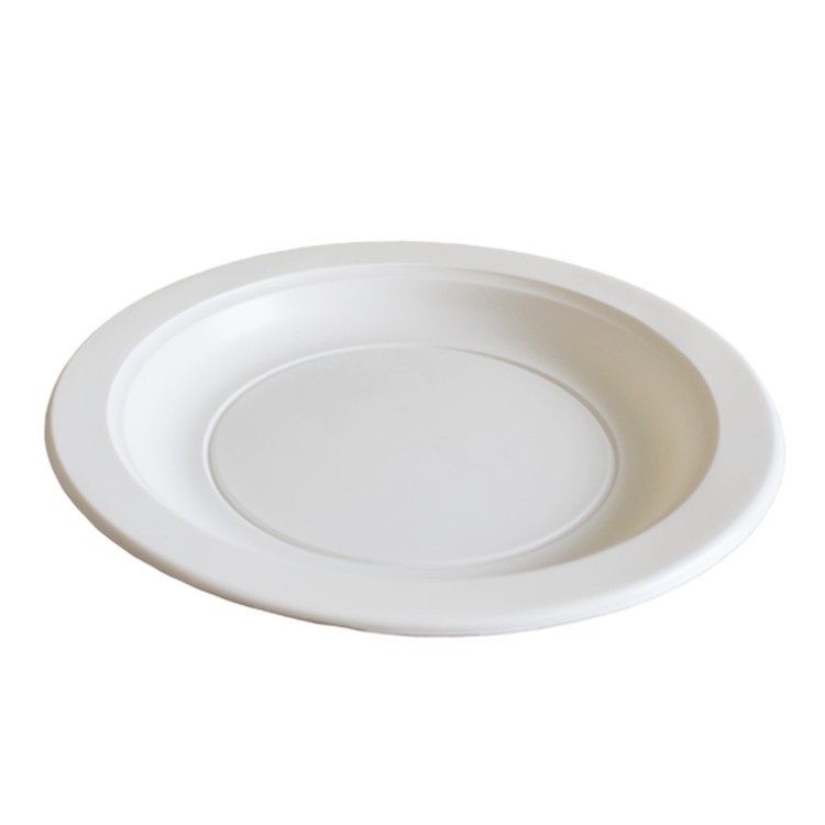 6Inch Top Quality Biodegradable Disposable Corn Starch Round Plate