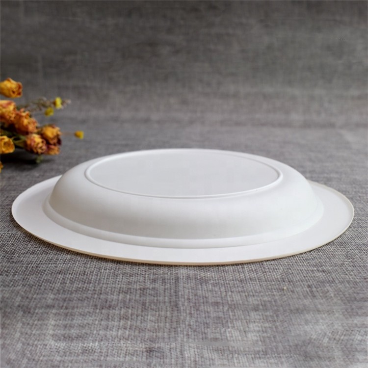 6Inch Top Quality Biodegradable Disposable Corn Starch Round Plate