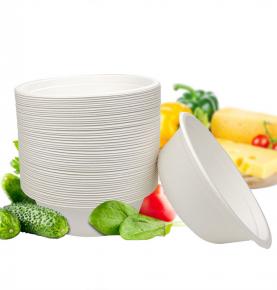 500ml Biodegradable Food Bowl With Lids