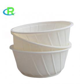 320ml Fancy Design Eco-friendly Biodegradable Corn Starch Bowl For Disposable Use