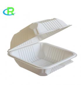 8 inch High Quality Fast Food Lunch Containers Corn Starch