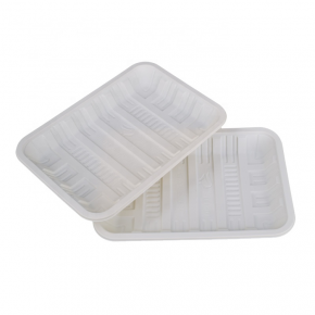 Bio Small Meat Tray High Quality Corn Starch Tableware