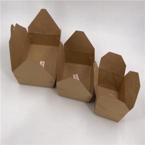 Paper Food Container Food Manufacturer Wholesale Paper Lunch Take Away Food Container