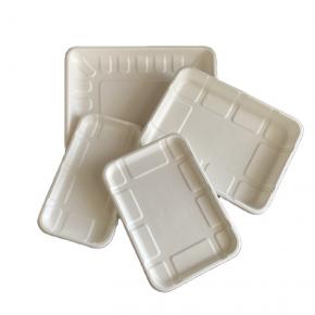 Top Quality Good Price Biodegradable Compostable Bagasse Tray For Fast Food
