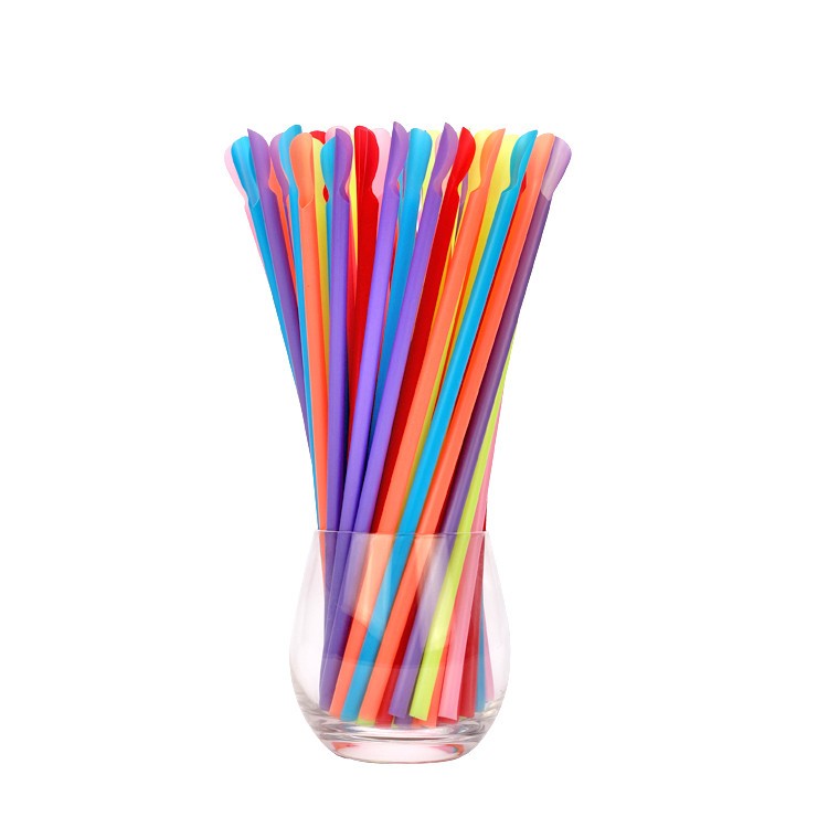 PLA Corn Starch Straws 6x200mm Biodegradable Drinking Straws