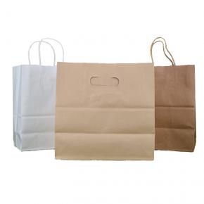 Shopping Use Top Quality Kraft Paper Bag With Handle