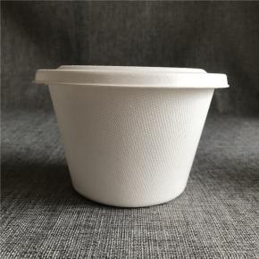 Bagasse soup bucket