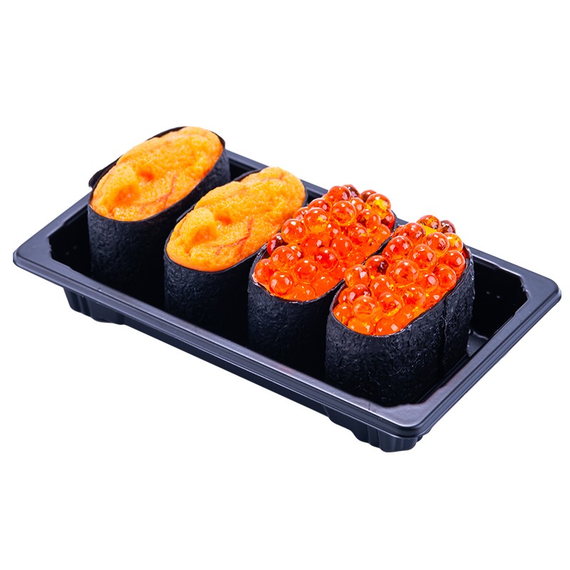 Good Price Plastic Food Container sushi tray with lid Fast Food Takeaway Box