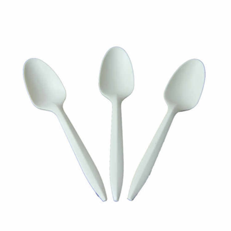 Full Size Eco Friendly Corn Starch Cutlery Biodegradable