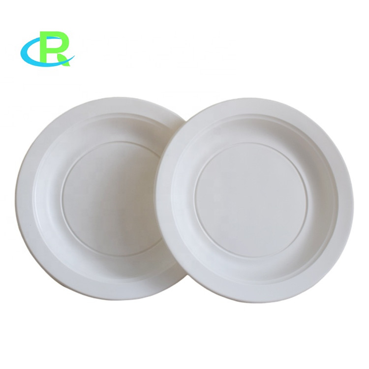 6Inch Top Quality Biodegradable Disposable Corn Starch Round Plate