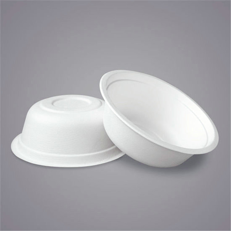 16oz Eco friendly disposable biodegradable sugarcane bagasse food bowls