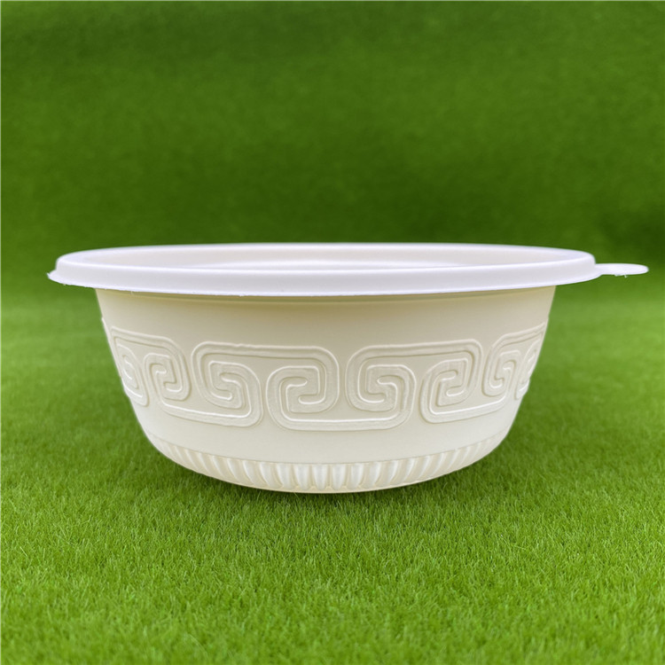 400ml Hot Sale Corn Starch Bowl With Unique Pattern