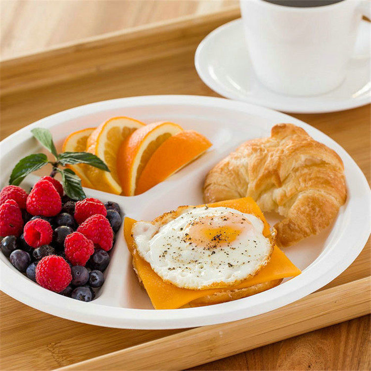 China Supplier 7 inch Paper Food Plates With Lace