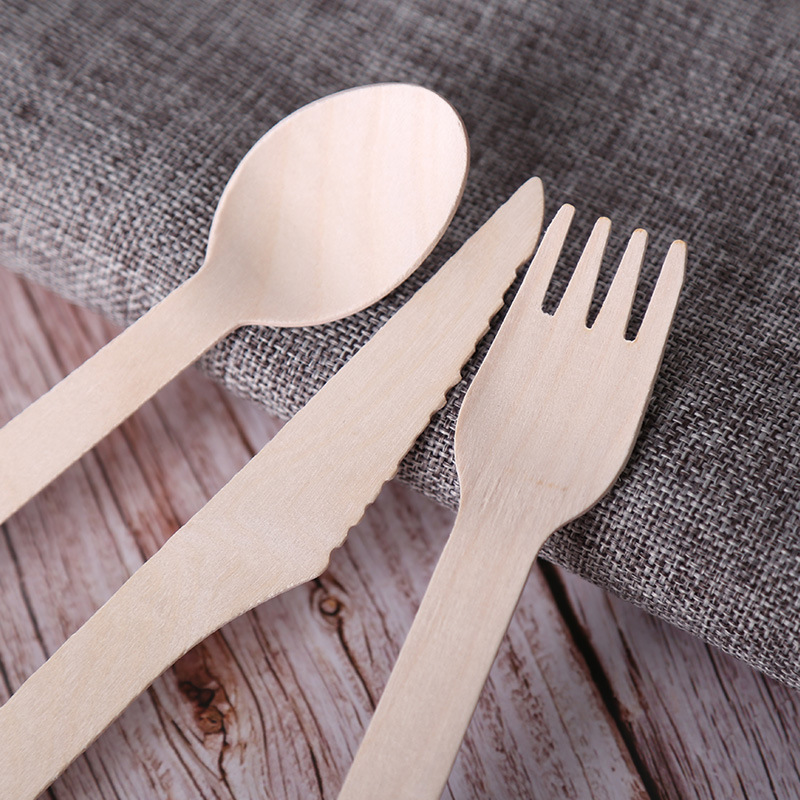 Biodegradable Disposable Wooden Cutlery