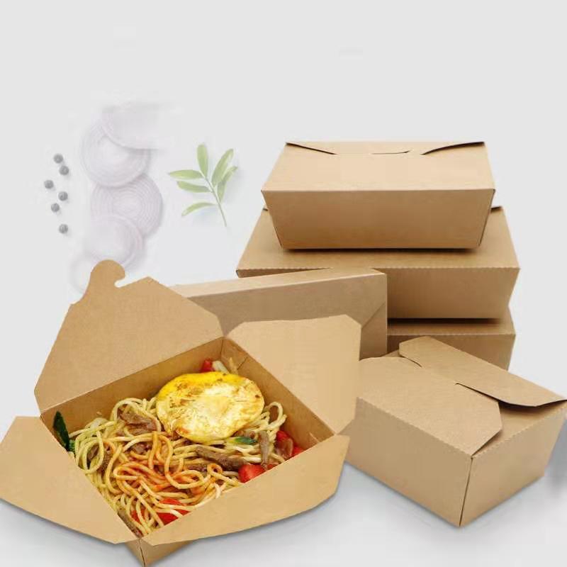 New kraft paper Food box